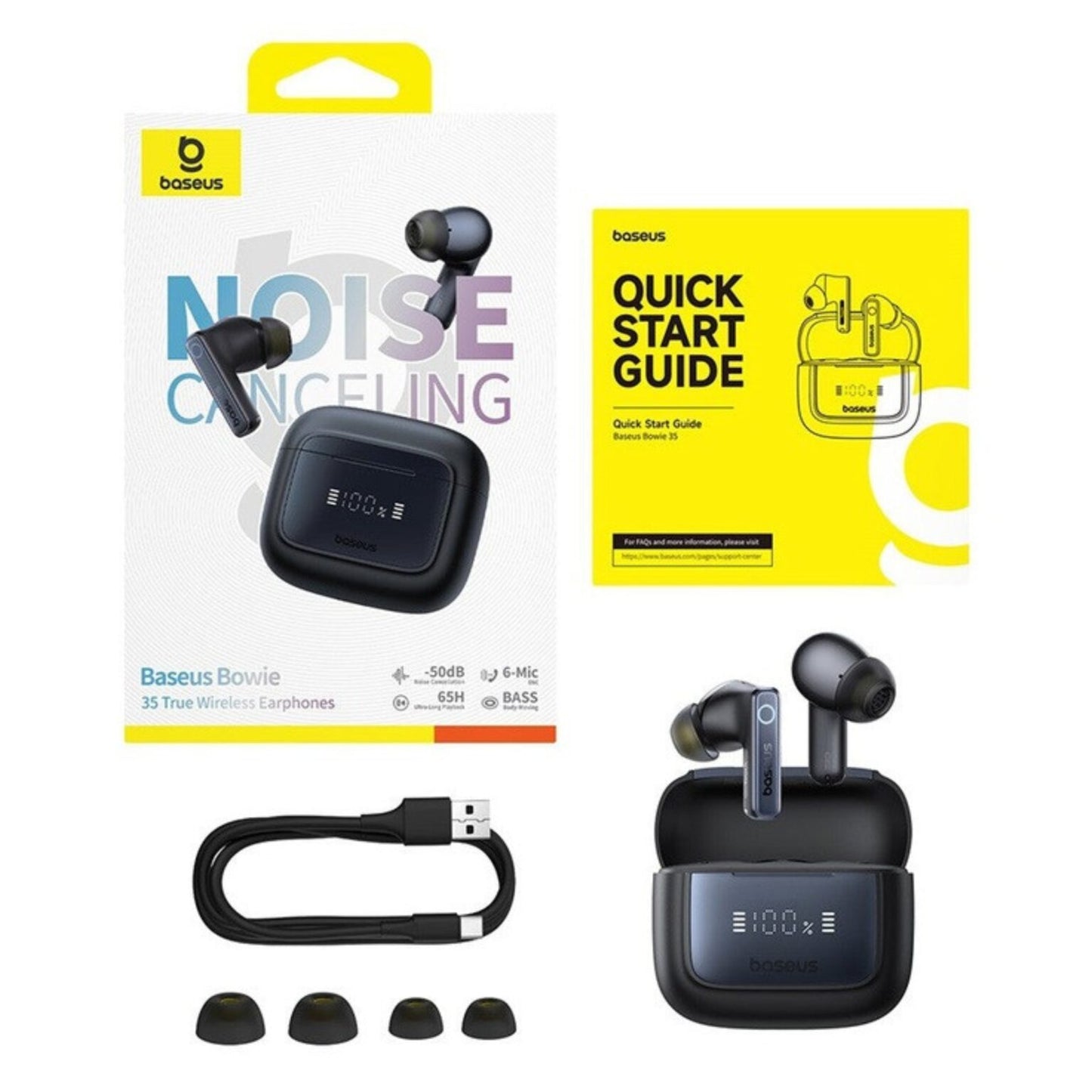 Baseus Bowie 35 True Wireless Earbuds Cosmic