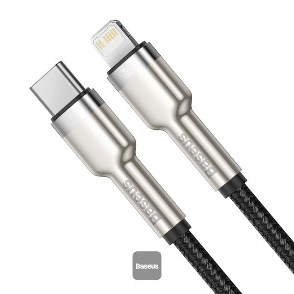 Baseus Cafule Series Fast Charging Data Cable USB C to Lightning - iPhone