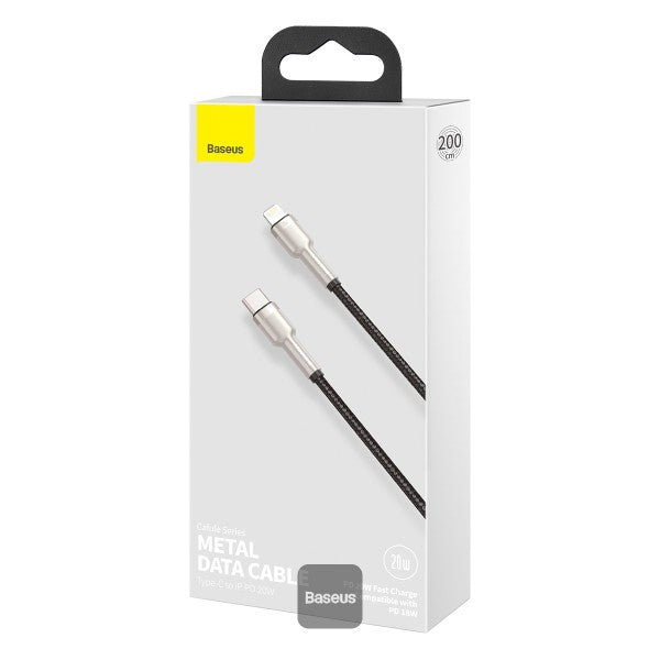 Baseus Cafule Series Fast Charging Data Cable USB C to Lightning - iPhone