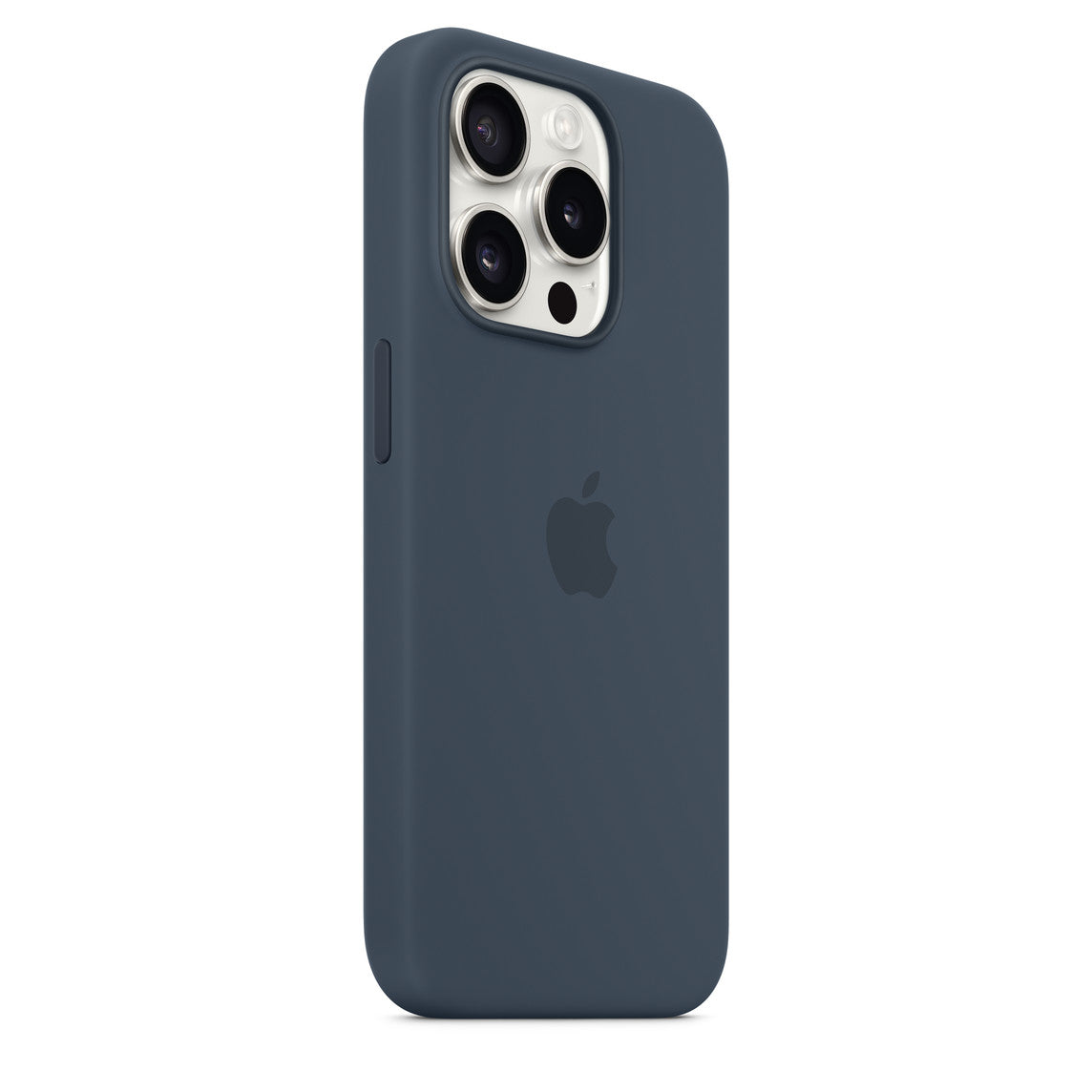 Silicone Case for iPhone 15 Pro Max - Blue