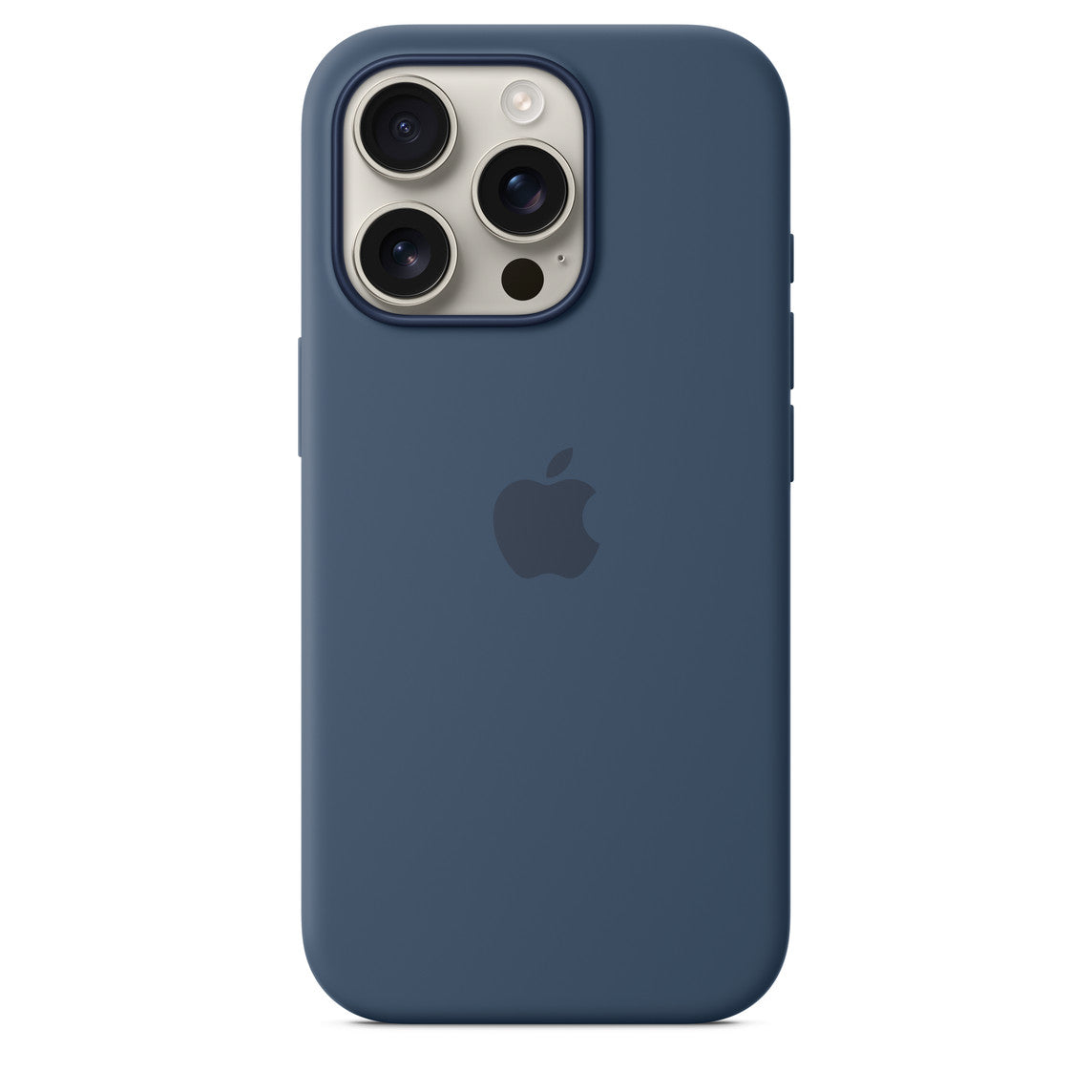 Silicone Case for iPhone 16 Pro Max - Blue