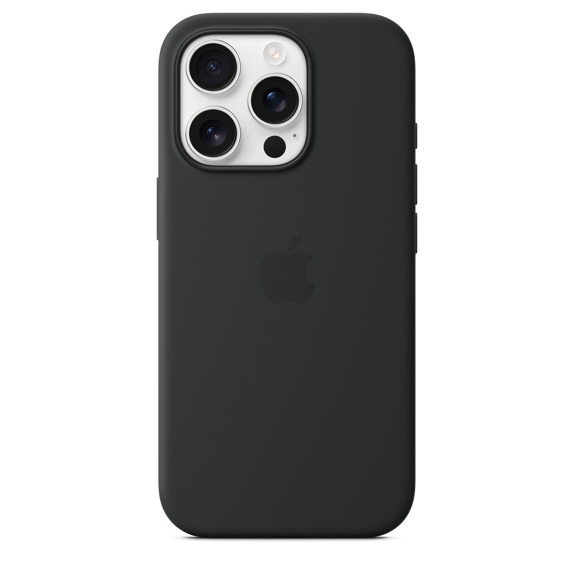 Silicone Case for iPhone 16 Pro Max - Black