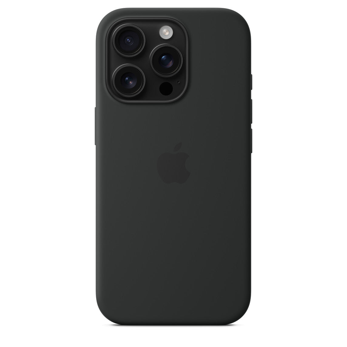 Silicone Case for iPhone 16 Pro Max - Black