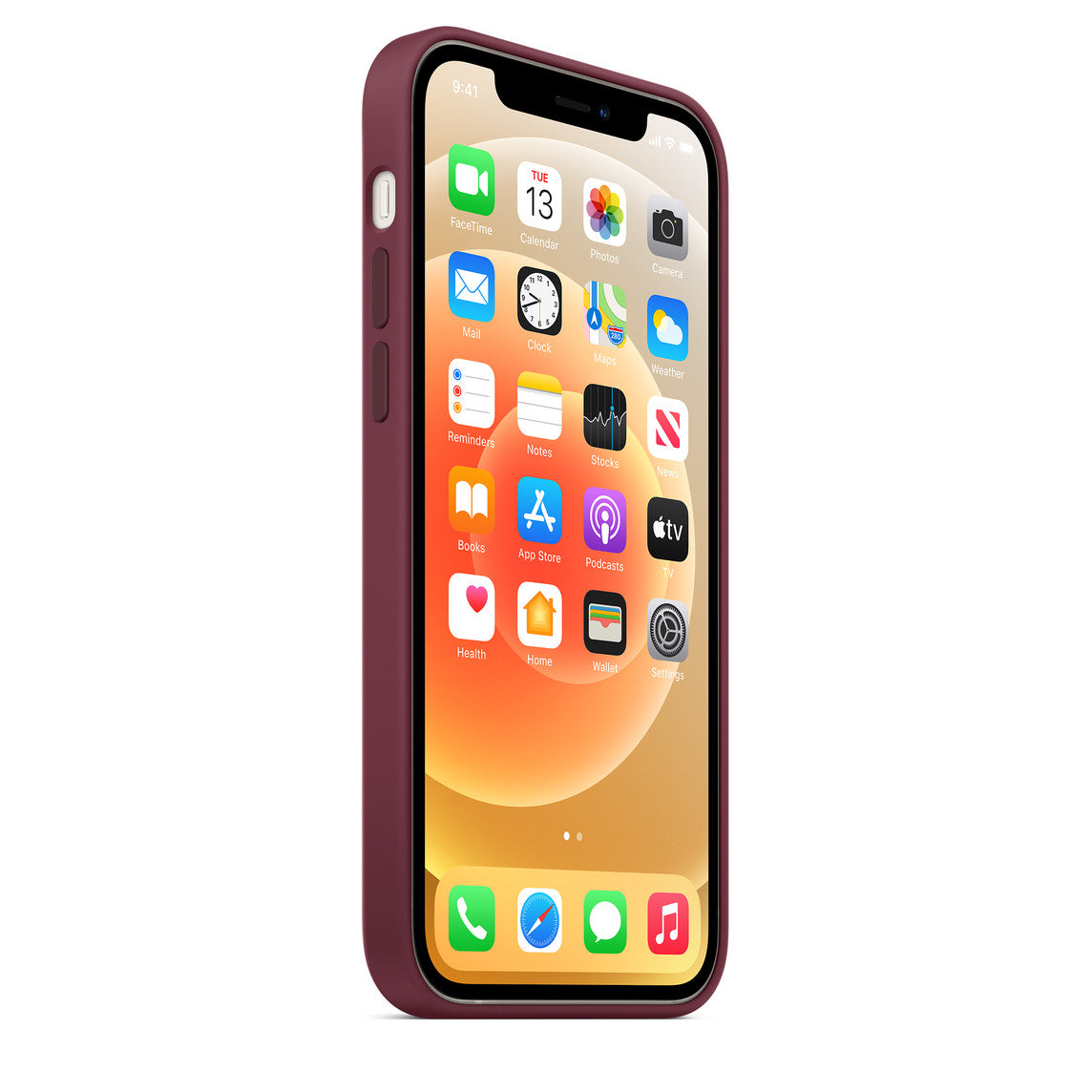 Phone 12 | 12 Pro Silicone Case - Plum
