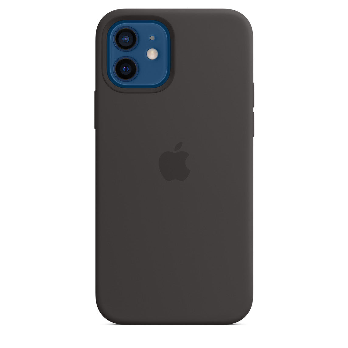 iPhone 12 Silicone Case - Midnight Black