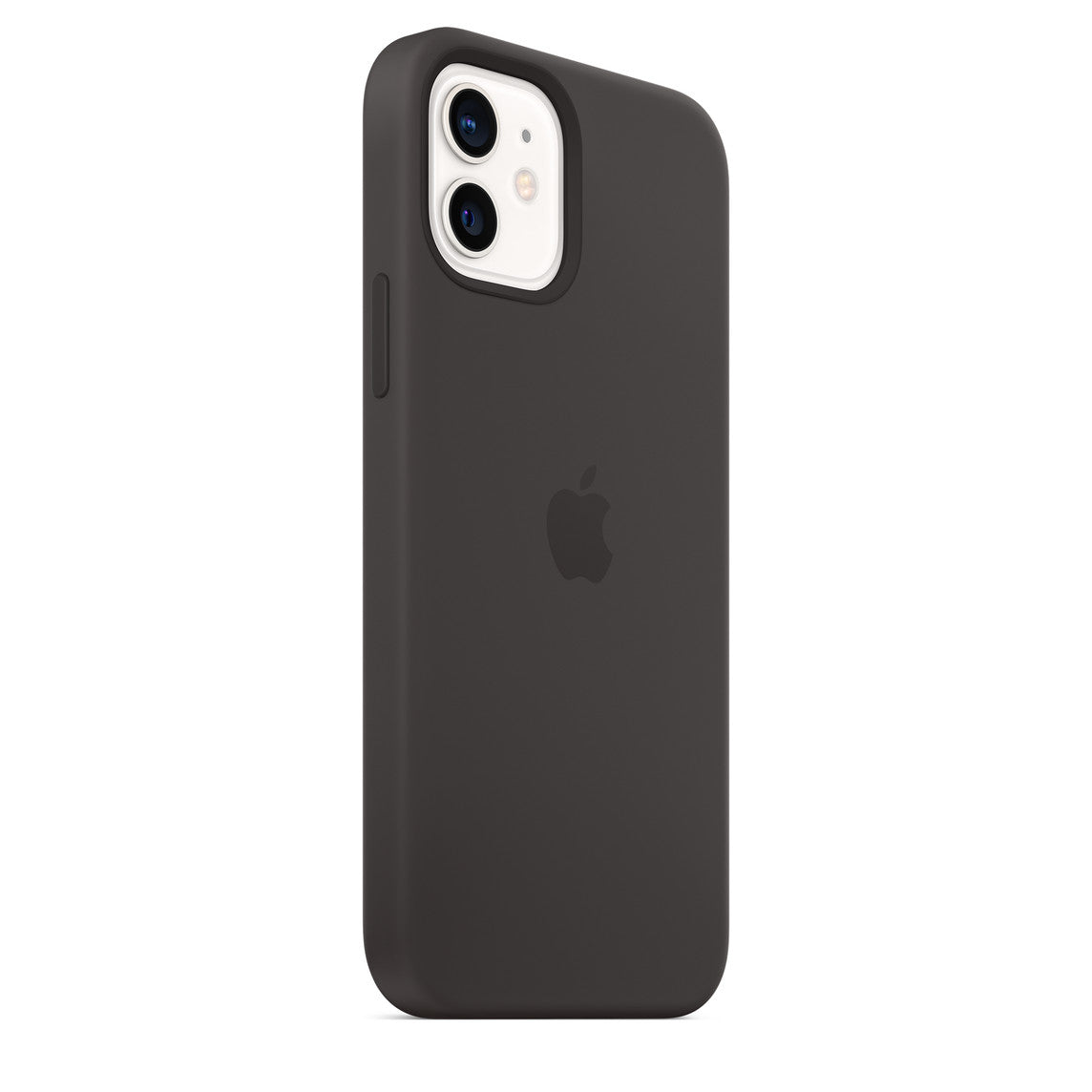 iPhone 12 Silicone Case - Midnight Black