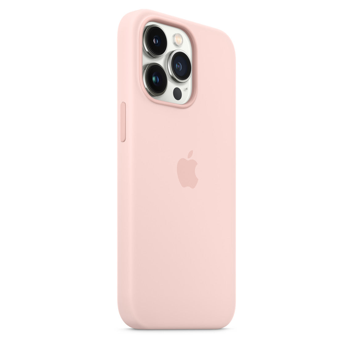 iPhone 13 Pro Max Silicone Case - Chalk Pink