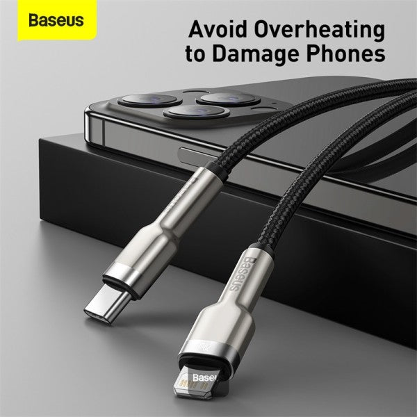 Baseus Cafule Series Fast Charging Data Cable USB C to Lightning - iPhone