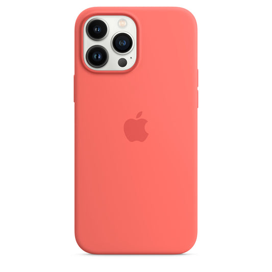 iPhone 13 Pro Max Silicone Case - Pink Pomelo